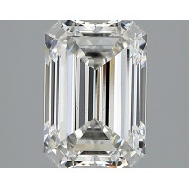 Lab Created 2.33 Carat F-VS2 Emerald Cut Diamond Lab Created 2.33 Carat F-VS2 Emerald Cut Diamond