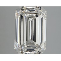 Lab Created 2.70 Carat G-VVS2 Emerald Cut Diamond Lab Created 2.70 Carat G-VVS2 Emerald Cut Diamond