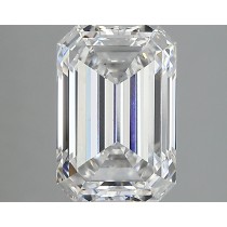 Lab Created 2.40 Carat E-VVS2 Emerald Cut Diamond Lab Created 2.40 Carat E-VVS2 Emerald Cut Diamond