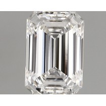 Lab Created 1.28 Carat D-VVS1 Emerald Cut Diamond Lab Created 1.28 Carat D-VVS1 Emerald Cut Diamond