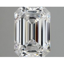 Lab Created 1.74 Carat D-VVS2 Emerald Cut Diamond