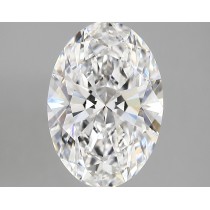 Lab Created 3.18 Carat D-VS1 Oval Diamond Lab Created 3.18 Carat D-VS1 Oval Diamond