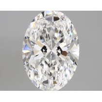 Lab Created 3.33 Carat E-VS1 Oval Diamond Lab Created 3.33 Carat E-VS1 Oval Diamond