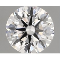 Lab Created 1.30 Carat D-VS1 Round Diamond