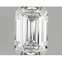 Lab Created 2.46 Carat E-VVS2 Emerald Cut Diamond Lab Created 2.46 Carat E-VVS2 Emerald Cut Diamond