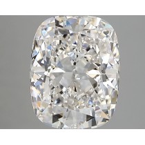 Lab Created 2.93 Carat F-VVS2 Cushion Cut Diamond Lab Created 2.93 Carat F-VVS2 Cushion Cut Diamond