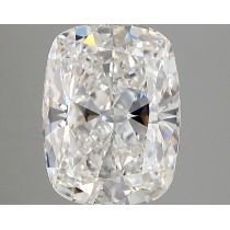 Lab Created 2.84 Carat E-VS1 Cushion Cut Diamond Lab Created 2.84 Carat E-VS1 Cushion Cut Diamond