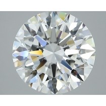 4.20 Carat G-VS1 Round Natural Diamond