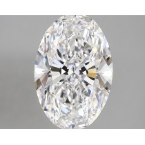Lab Created 3.27 Carat D-VS1 Oval Diamond Lab Created 3.27 Carat D-VS1 Oval Diamond
