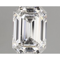 Lab Created 1.48 Carat D-VVS2 Emerald Cut Diamond Lab Created 1.48 Carat D-VVS2 Emerald Cut Diamond