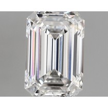 Lab Created 1.46 Carat E-VVS2 Emerald Cut Diamond Lab Created 1.46 Carat E-VVS2 Emerald Cut Diamond
