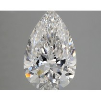 Lab Created 2.46 Carat F-VVS2 Pear Shaped Diamond Lab Created 2.46 Carat F-VVS2 Pear Shaped Diamond