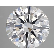 Lab Created 3.04 Carat D-VS1 Round Diamond Lab Created 3.04 Carat D-VS1 Round Diamond