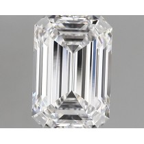 Lab Created 1.68 Carat D-VVS2 Emerald Cut Diamond Lab Created 1.68 Carat D-VVS2 Emerald Cut Diamond
