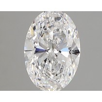 Lab Created 1.02 Carat D-VVS2 Oval Diamond