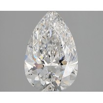 Lab Created 2.00 Carat D-VS1 Pear Shaped Diamond Lab Created 2.00 Carat D-VS1 Pear Shaped Diamond