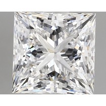Lab Created 2.72 Carat E-VS1 Princess Cut Diamond Lab Created 2.72 Carat E-VS1 Princess Cut Diamond