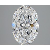 Lab Created 3.20 Carat D-VVS2 Oval Diamond Lab Created 3.20 Carat D-VVS2 Oval Diamond