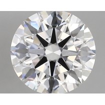 Lab Created 2.57 Carat E-VVS2 Round Diamond
