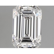 Lab Created 1.13 Carat E-VVS1 Emerald Cut Diamond Lab Created 1.13 Carat E-VVS1 Emerald Cut Diamond