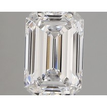 Lab Created 1.78 Carat D-VVS2 Emerald Cut Diamond Lab Created 1.78 Carat D-VVS2 Emerald Cut Diamond