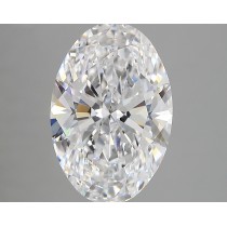 Lab Created 3.34 Carat D-VS1 Oval Diamond Lab Created 3.34 Carat D-VS1 Oval Diamond