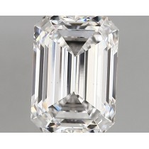 Lab Created 2.77 Carat D-VS1 Emerald Cut Diamond Lab Created 2.77 Carat D-VS1 Emerald Cut Diamond