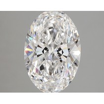 Lab Created 1.75 Carat D-VS1 Oval Diamond