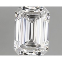 Lab Created 1.60 Carat D-VVS2 Emerald Cut Diamond Lab Created 1.60 Carat D-VVS2 Emerald Cut Diamond