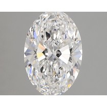 Lab Created 1.50 Carat D-VS1 Oval Diamond