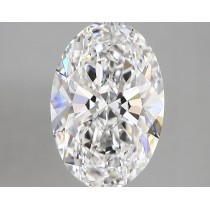 Lab Created 3.45 Carat D-VVS2 Oval Diamond Lab Created 3.45 Carat D-VVS2 Oval Diamond