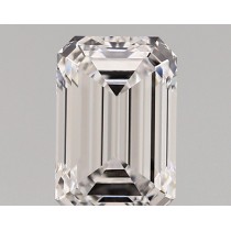 Lab Created 1.61 Carat D-VVS2 Emerald Cut Diamond Lab Created 1.61 Carat D-VVS2 Emerald Cut Diamond