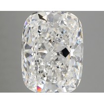 Lab Created 4.69 Carat E-VVS2 Cushion Cut Diamond Lab Created 4.69 Carat E-VVS2 Cushion Cut Diamond