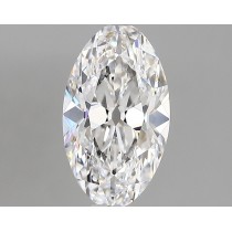 Lab Created 1.33 Carat D-VVS1 Oval Diamond Lab Created 1.33 Carat D-VVS1 Oval Diamond