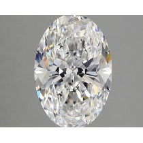 Lab Created 2.15 Carat E-VVS2 Oval Diamond Lab Created 2.15 Carat E-VVS2 Oval Diamond