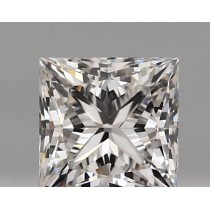 Lab Created 1.12 Carat D-VVS1 Princess Cut Diamond