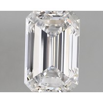 Lab Created 2.60 Carat E-VVS2 Emerald Cut Diamond Lab Created 2.60 Carat E-VVS2 Emerald Cut Diamond
