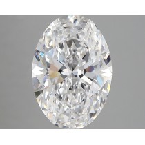Lab Created 3.63 Carat D-VVS2 Oval Diamond Lab Created 3.63 Carat D-VVS2 Oval Diamond