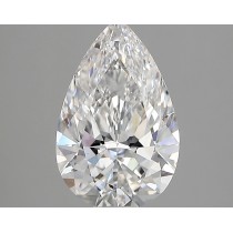 Lab Created 1.91 Carat D-VS1 Pear Shaped Diamond Lab Created 1.91 Carat D-VS1 Pear Shaped Diamond