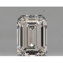 Lab Created 1.05 Carat D-VVS2 Emerald Cut Diamond