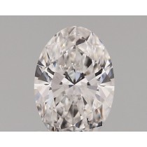 Lab Created 1.08 Carat D-VVS2 Oval Diamond