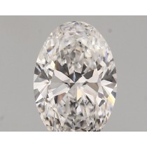 Lab Created 1.31 Carat D-VVS2 Oval Diamond