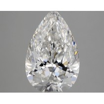 Lab Created 2.53 Carat E-VVS1 Pear Shaped Diamond