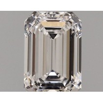 Lab Created 1.36 Carat D-VS1 Emerald Cut Diamond
