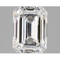Lab Created 2.25 Carat D-VVS2 Emerald Cut Diamond Lab Created 2.25 Carat D-VVS2 Emerald Cut Diamond