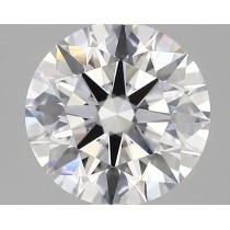 Lab Created 2.74 Carat D-VVS2 Round Diamond