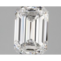 Lab Created 2.74 Carat E-VVS2 Emerald Cut Diamond Lab Created 2.74 Carat E-VVS2 Emerald Cut Diamond