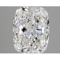 Lab Created 2.70 Carat E-VVS2 Cushion Cut Diamond