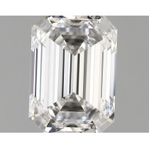 Lab Created 1.41 Carat D-VS1 Emerald Cut Diamond