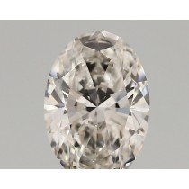 Lab Created 1.39 Carat F-VVS2 Oval Diamond